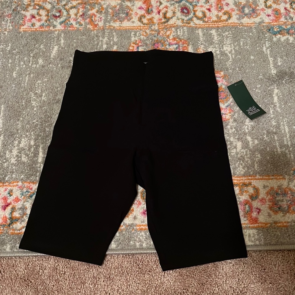 Wild fable black biker shorts. NWT.